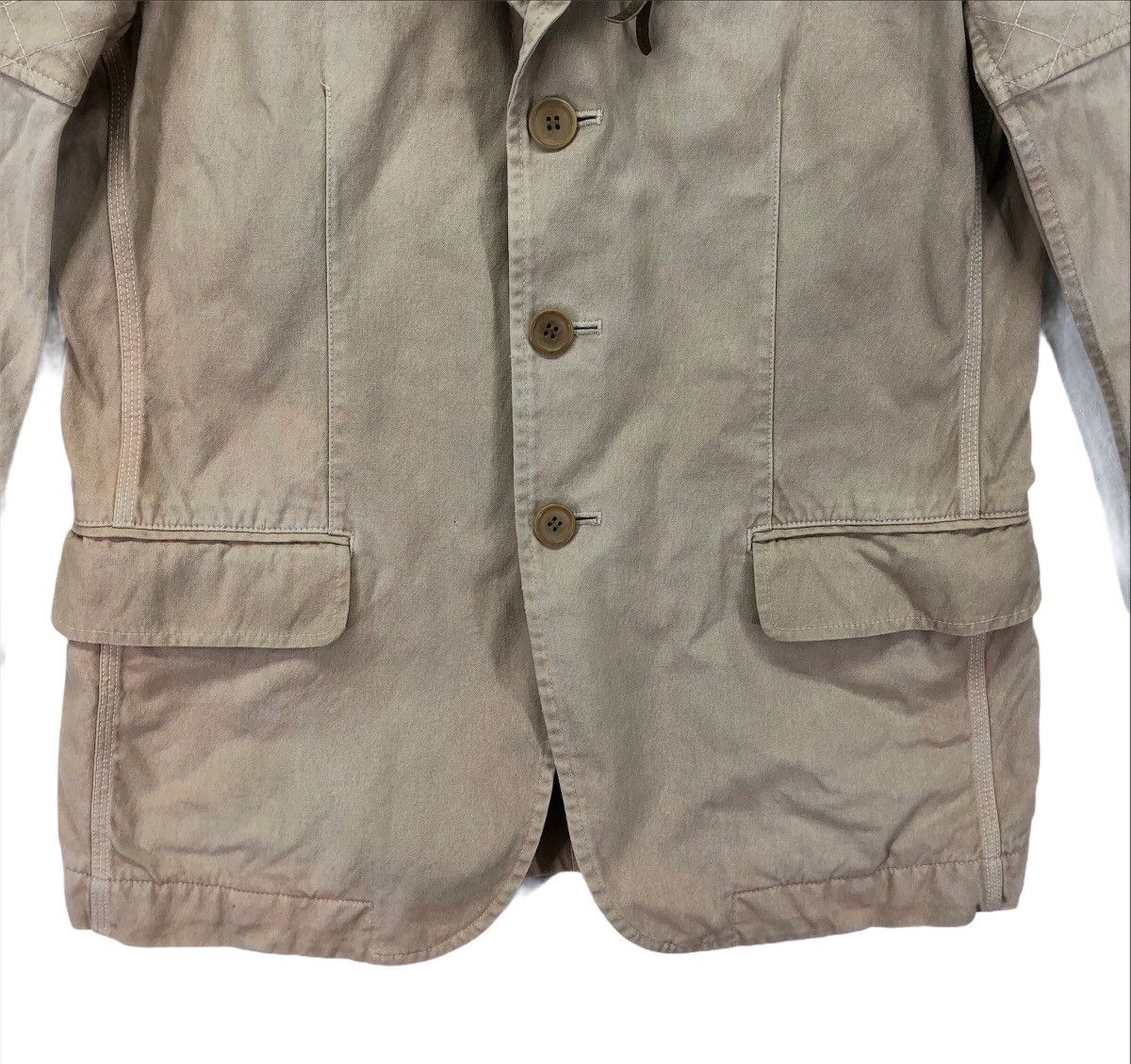 Issey Miyake × Japanese Brand × Vintage Vintage Issey Miyake Cotton Denim Jacket Size US M / EU 48-50 / 2 - 3 Thumbnail