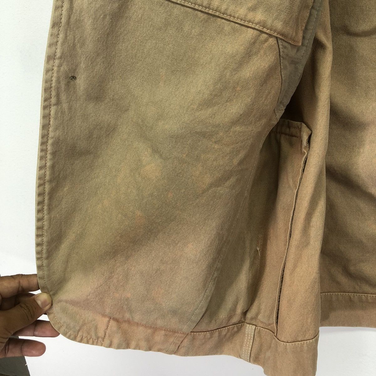 Issey Miyake × Japanese Brand × Vintage Vintage Issey Miyake Cotton Denim Jacket Size US M / EU 48-50 / 2 - 13 Thumbnail
