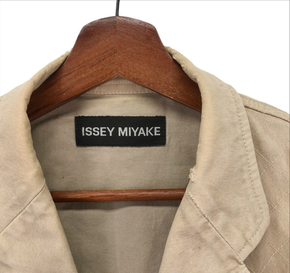 Issey Miyake × Japanese Brand × Vintage Vintage Issey Miyake Cotton Denim Jacket Size US M / EU 48-50 / 2 - 5 Thumbnail