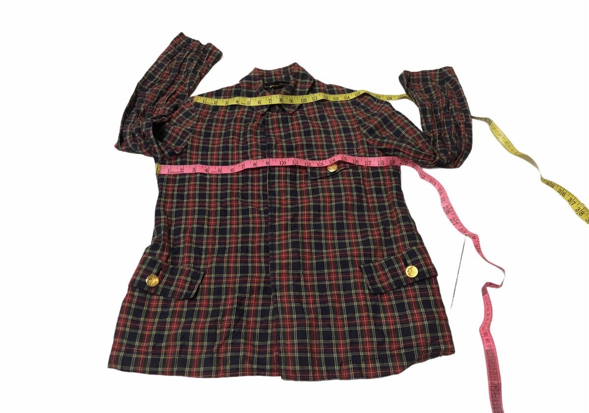 Comme des Garcons Vintage Comme des Garcons Flannel Light Jacket Blazer Size US S / EU 44-46 / 1 - 8 Thumbnail