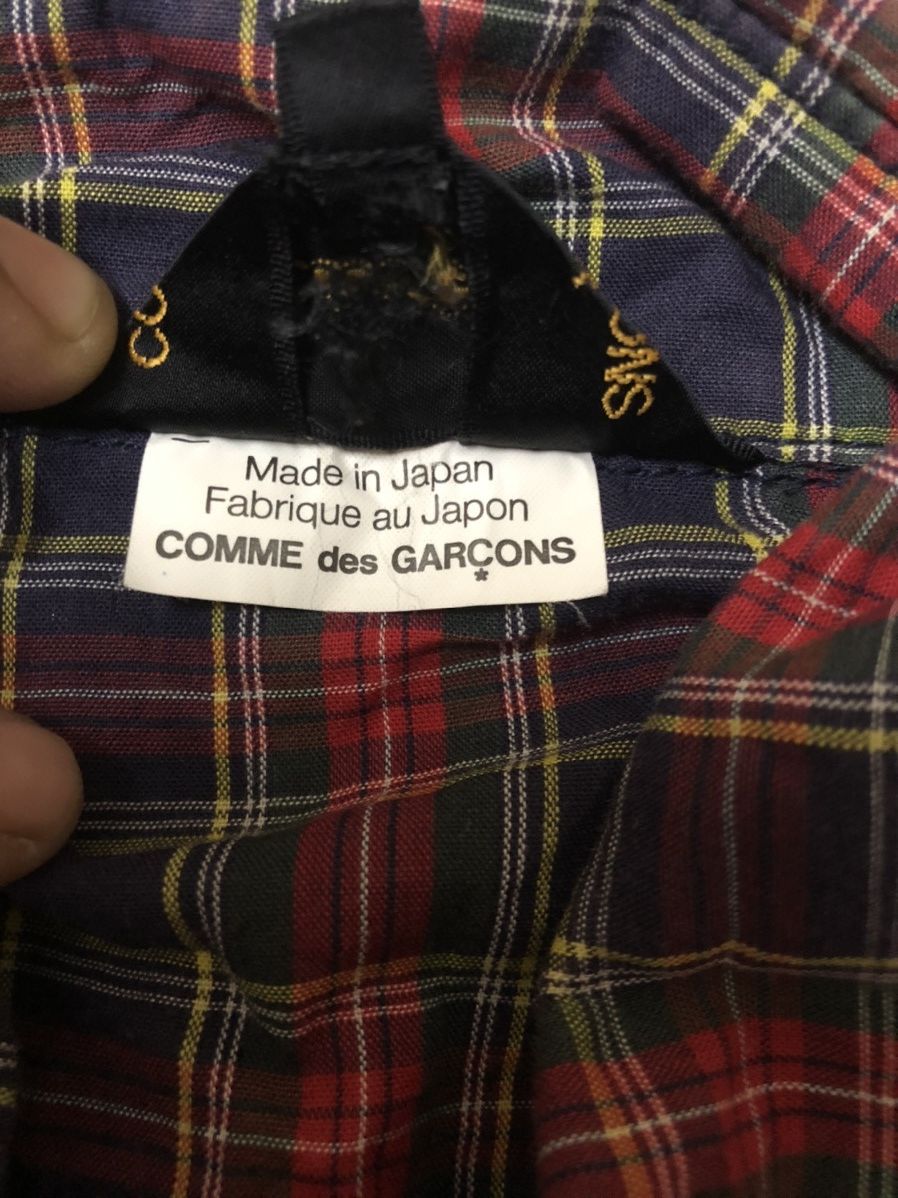 Comme des Garcons Vintage Comme des Garcons Flannel Light Jacket Blazer Size US S / EU 44-46 / 1 - 18 Thumbnail