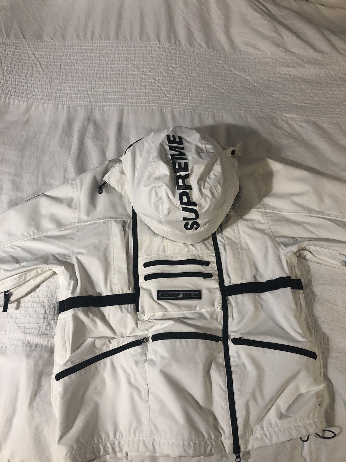 Supreme North Face Steep Tech White Grailed