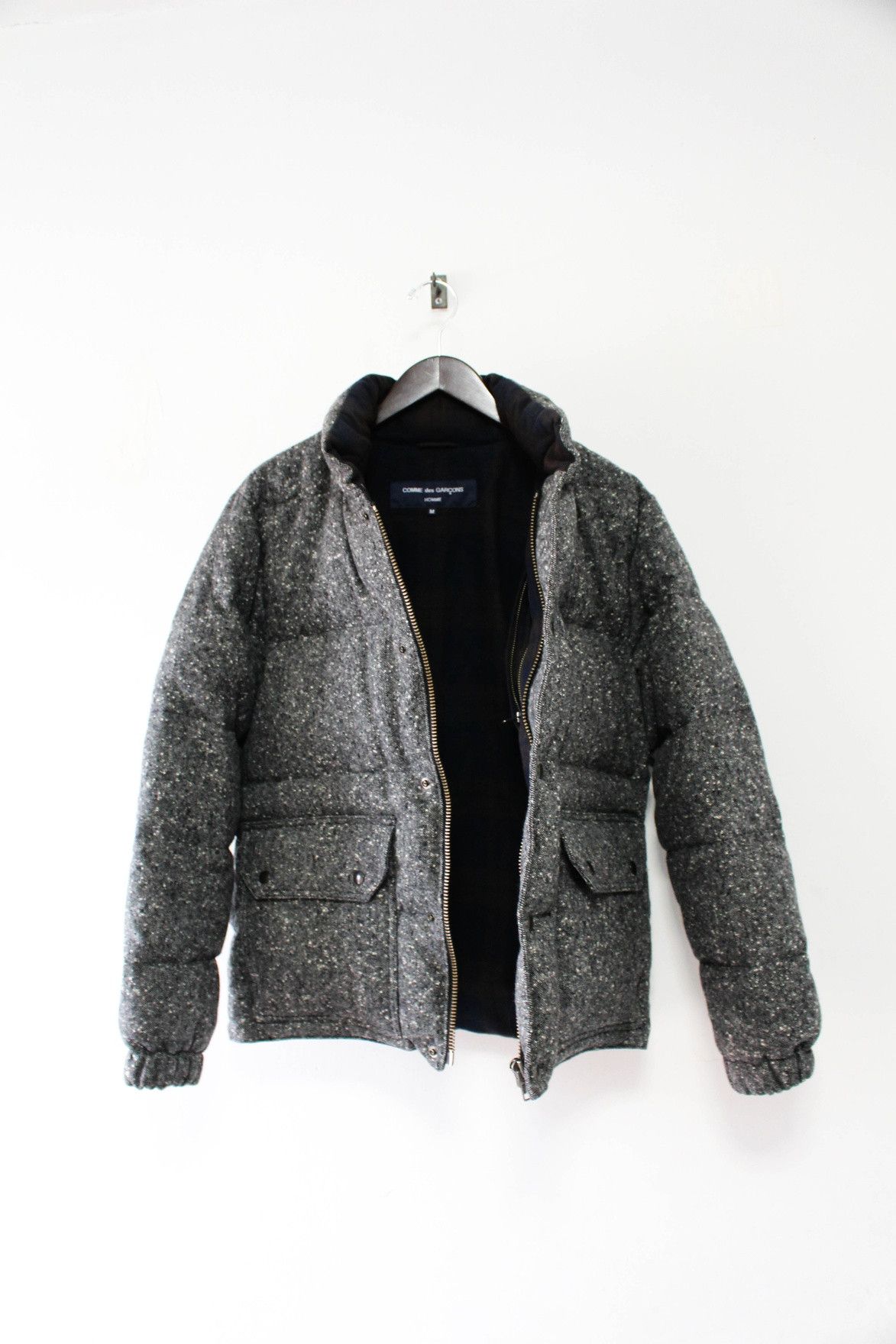 Comme des Garcons FW06 Speckled Wool Down Jacket | Grailed