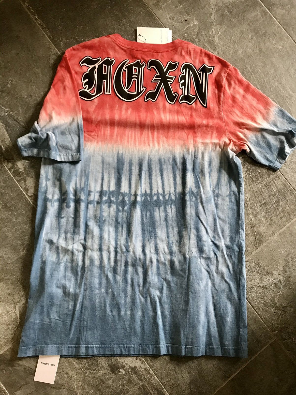 Faith Connexion FAITH CONNEXION Fade-Dye Oversized XLarge Tee Size US XL / EU 56 / 4 - 2 Thumbnail