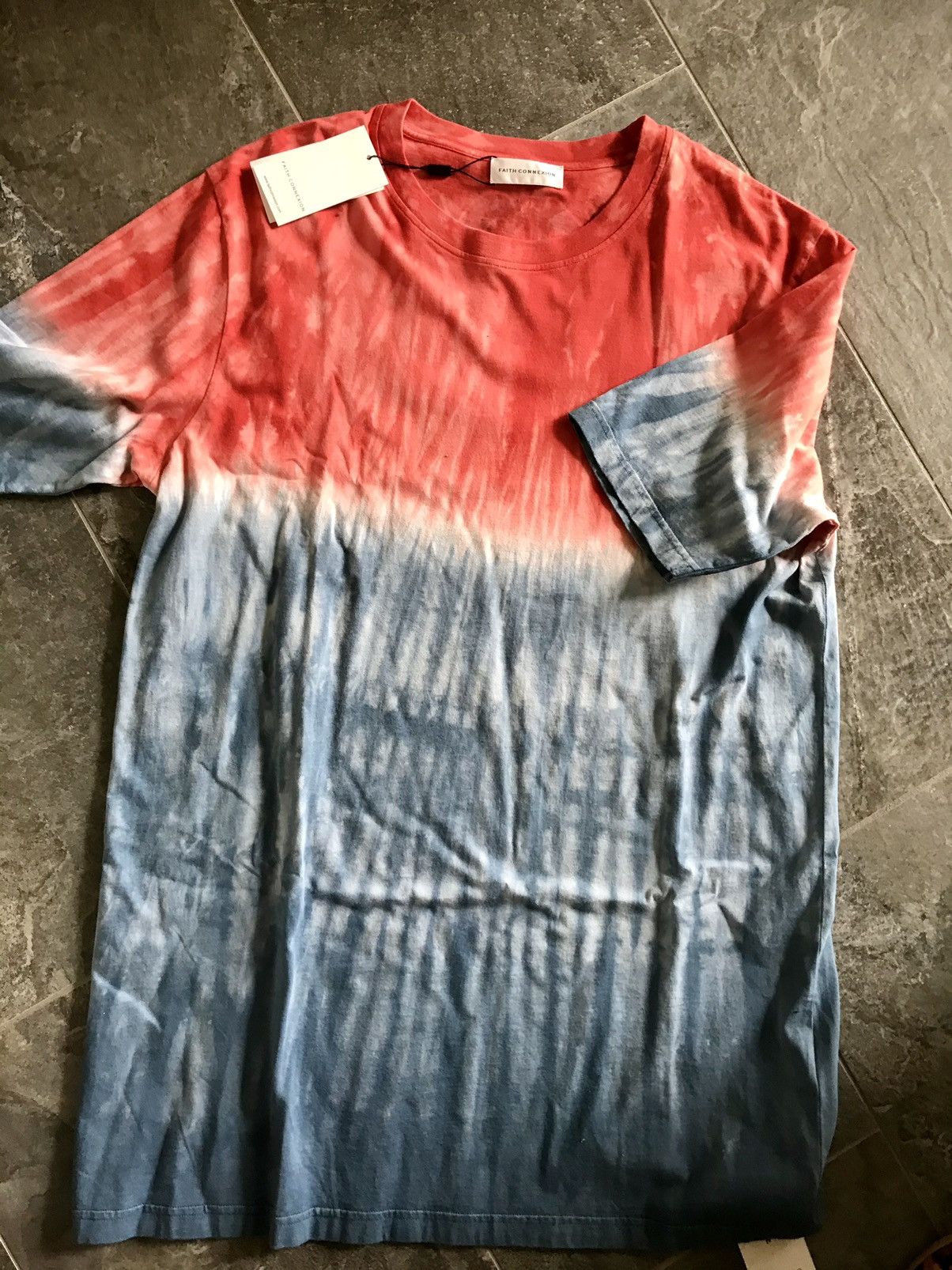Faith Connexion FAITH CONNEXION Fade-Dye Oversized XLarge Tee Size US XL / EU 56 / 4 - 1 Thumbnail