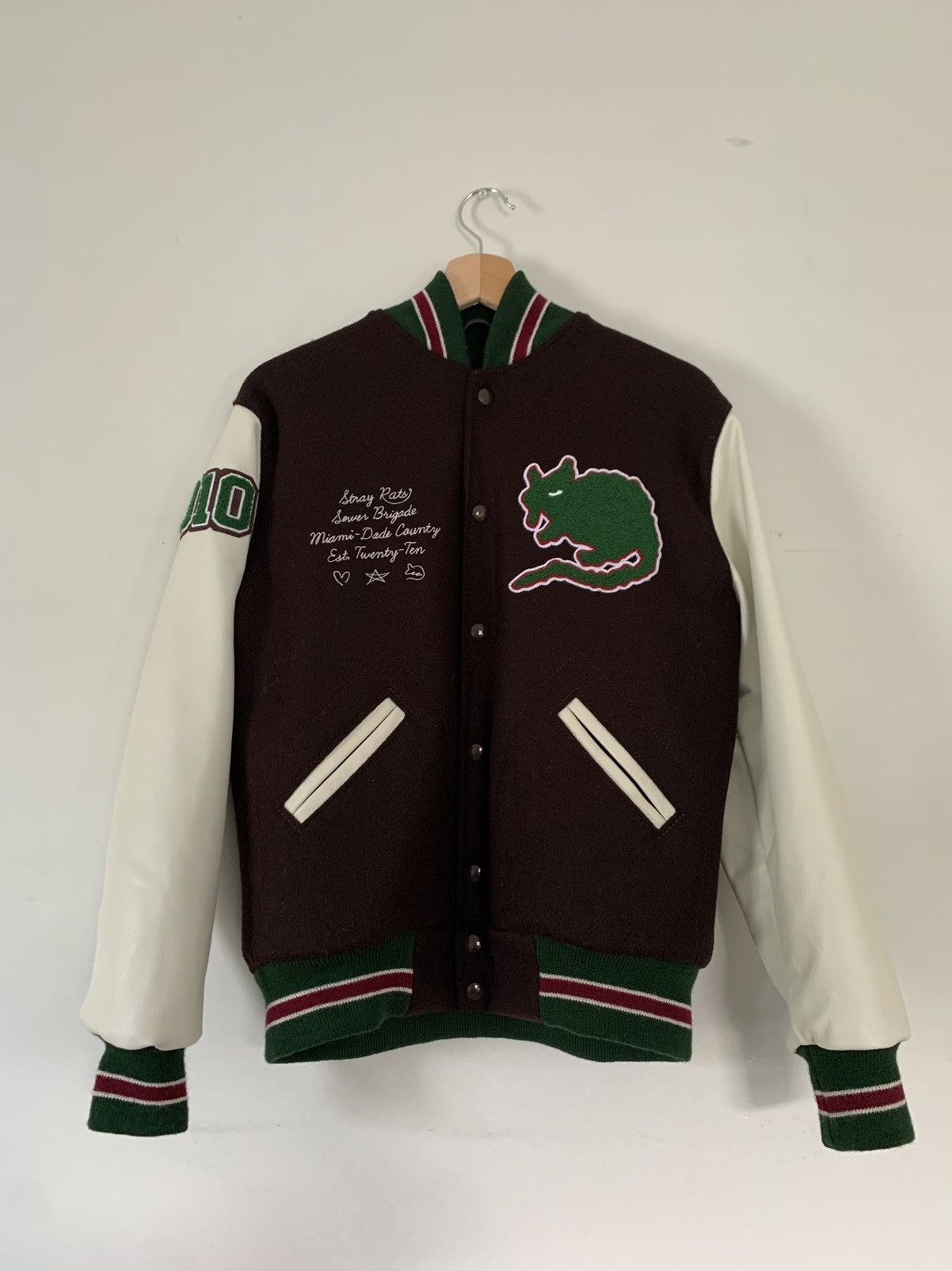 Stray Rats Stray Rats varsity jacket | Grailed