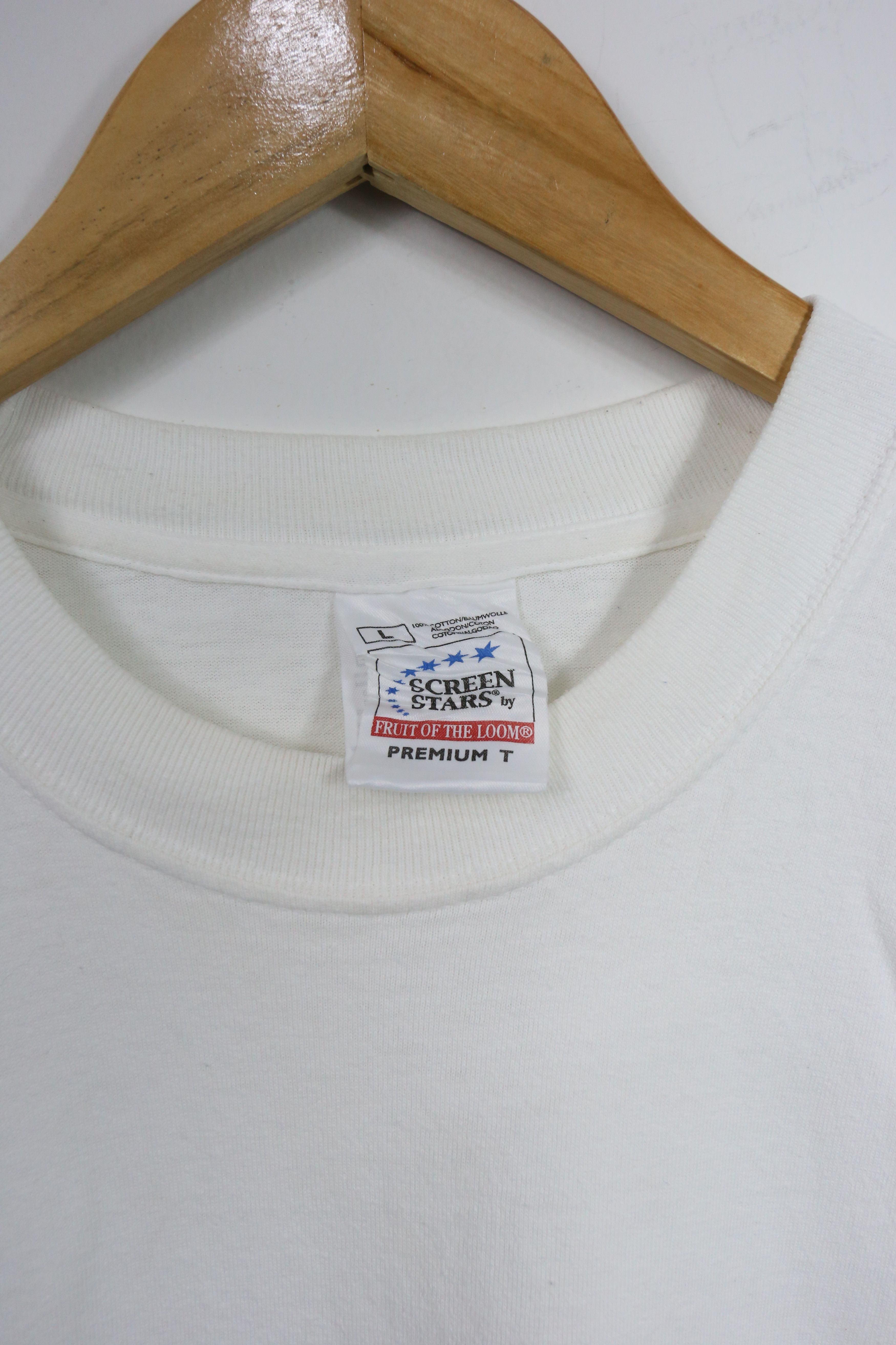 Vintage Vintage Save The World Earth Balloon t shirt (L) GTMED059 Size US L / EU 52-54 / 3 - 4 Thumbnail