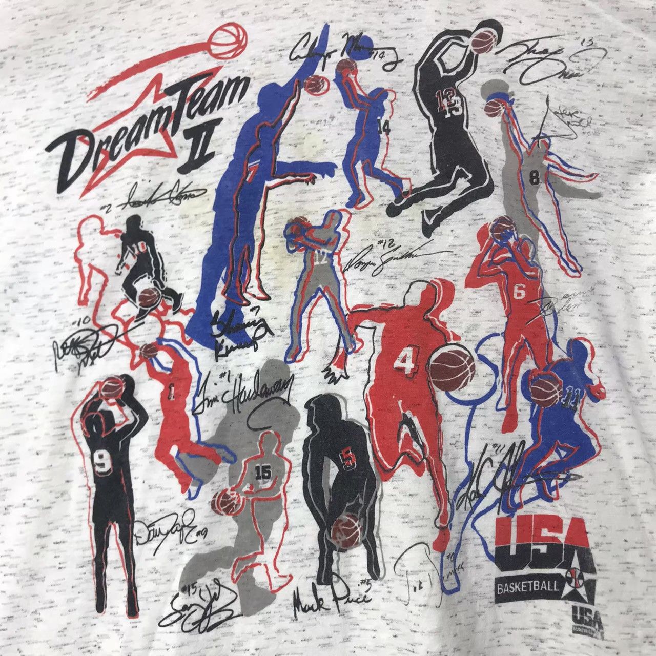 NBA × USA Olympics × Vintage USA Dream Team 2 Basketball RARE Vintage 90s NBA Shirt Size US L / EU 52-54 / 3 - 2 Thumbnail