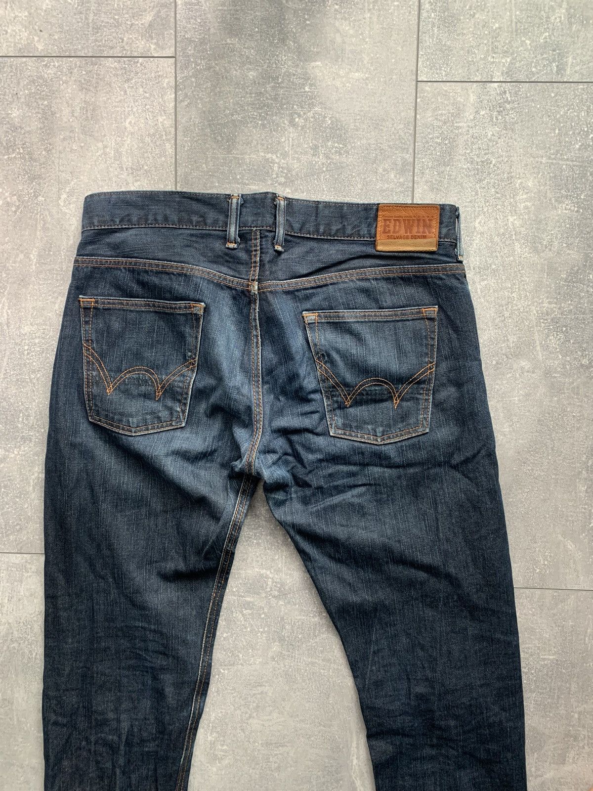 Edwin Edwin 505 made in Japan salvadge denim jeans Size US 33 - 3 Thumbnail