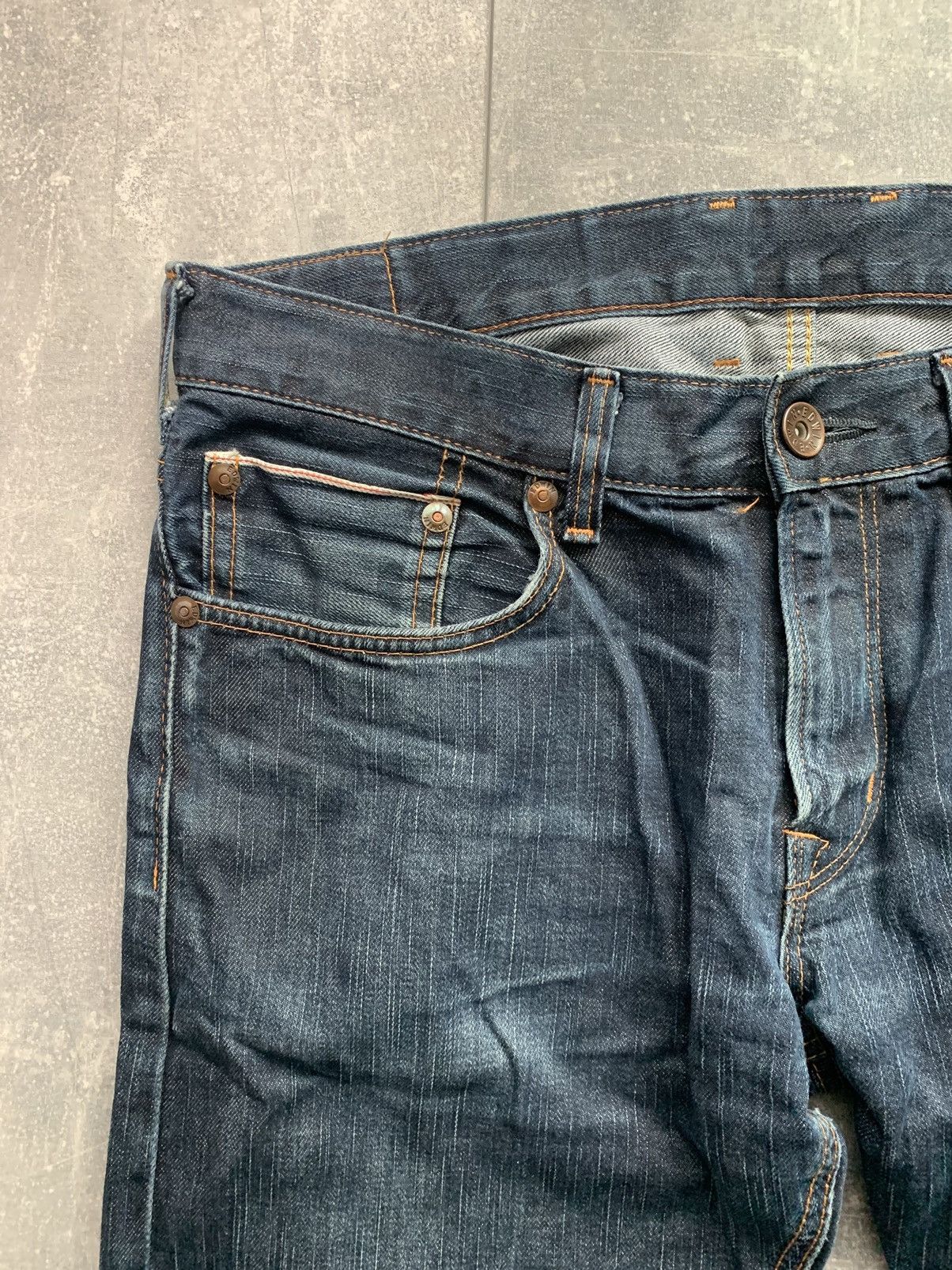 Edwin Edwin 505 made in Japan salvadge denim jeans Size US 33 - 10 Thumbnail