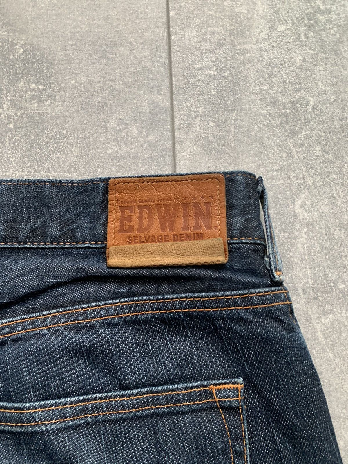 Edwin Edwin 505 made in Japan salvadge denim jeans Size US 33 - 4 Thumbnail