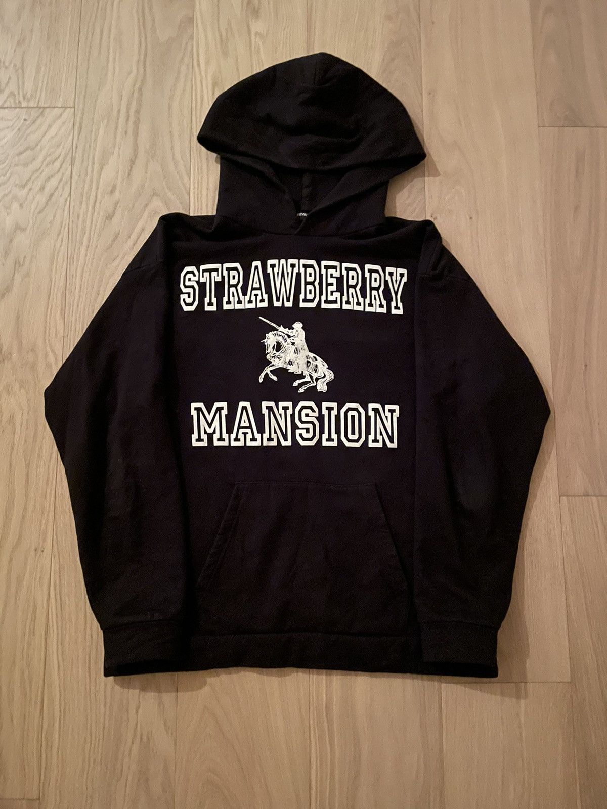 Unwanted Unwanted Strawberry Mansion Hoodie (Black) Size US XL / EU 56 / 4 - 2 Thumbnail