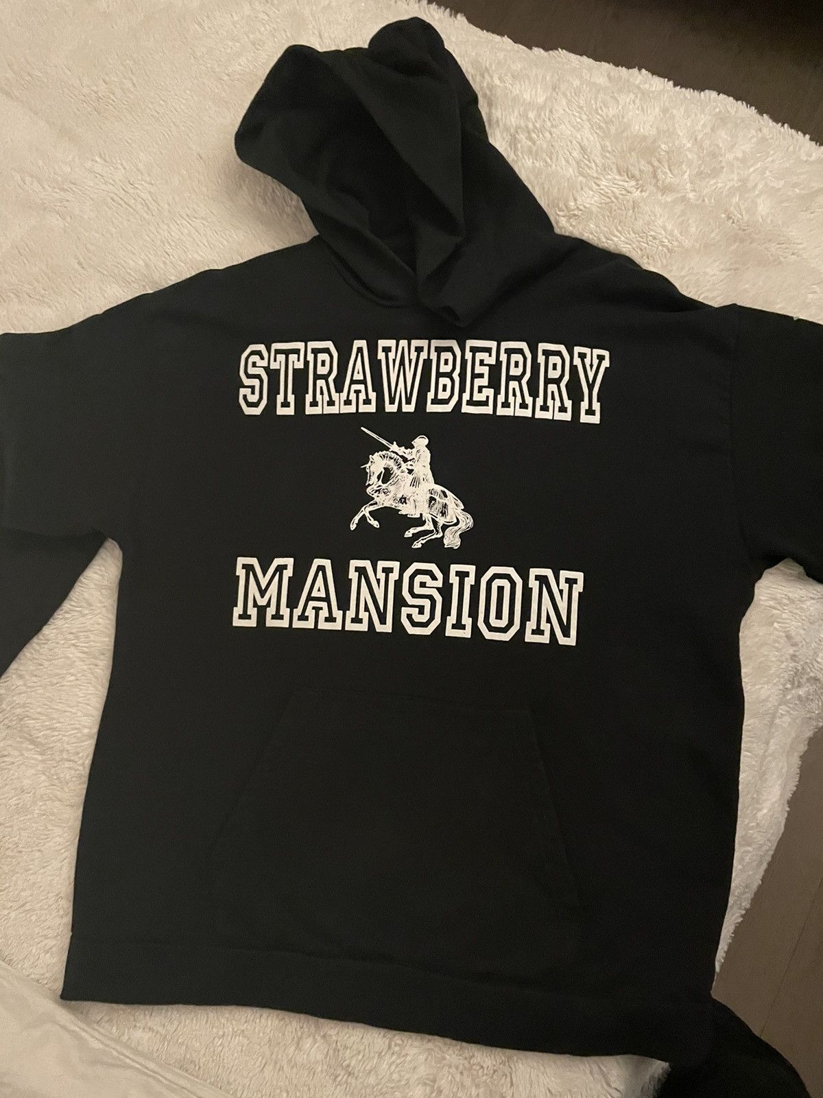 Unwanted Unwanted Strawberry Mansion Hoodie (Black) Size US XL / EU 56 / 4 - 6 Thumbnail