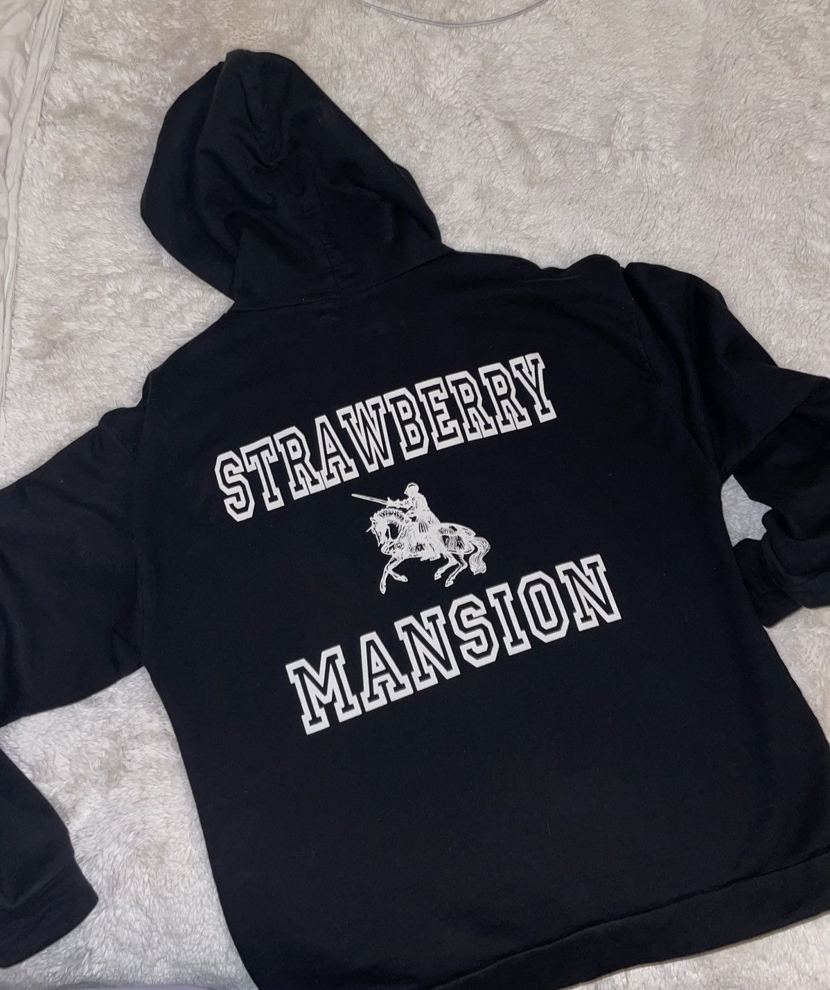 Unwanted Unwanted Strawberry Mansion Hoodie (Black) Size US XL / EU 56 / 4 - 7 Thumbnail