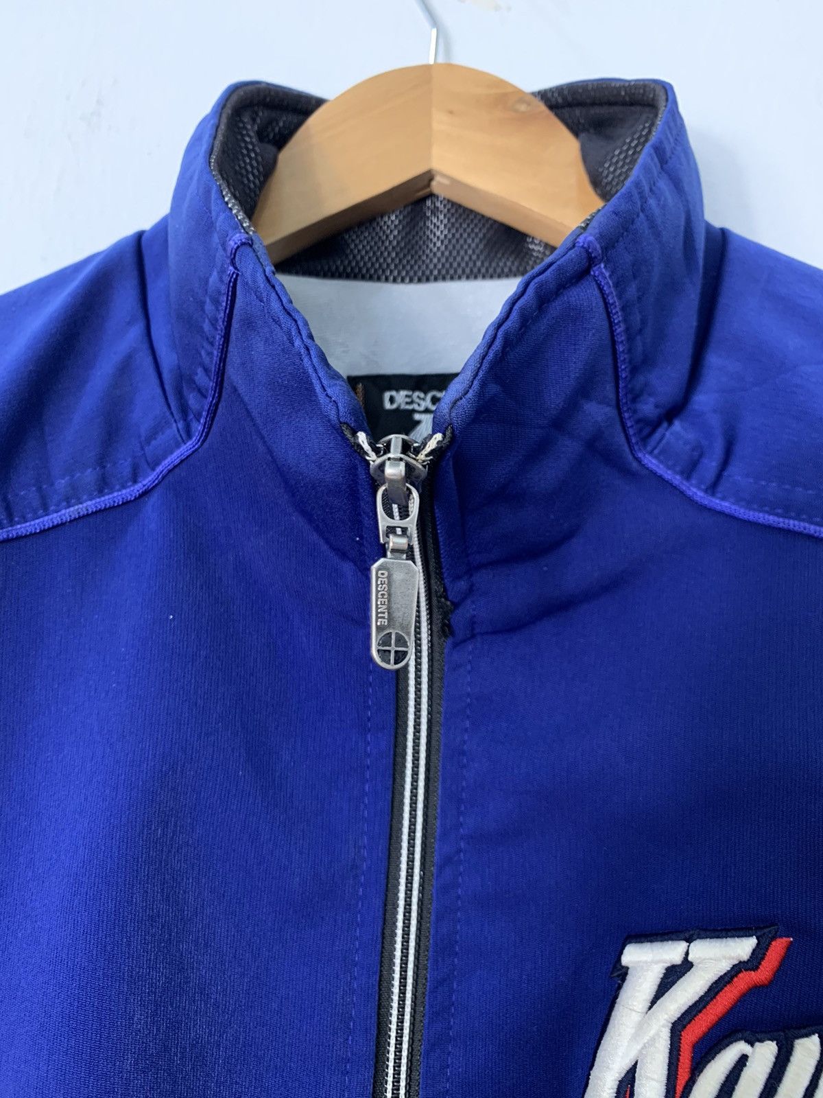 DESCENTE Kwansei Baseball ジャケット Japanese Descente Baseball Style Jacket Zipper Jacket