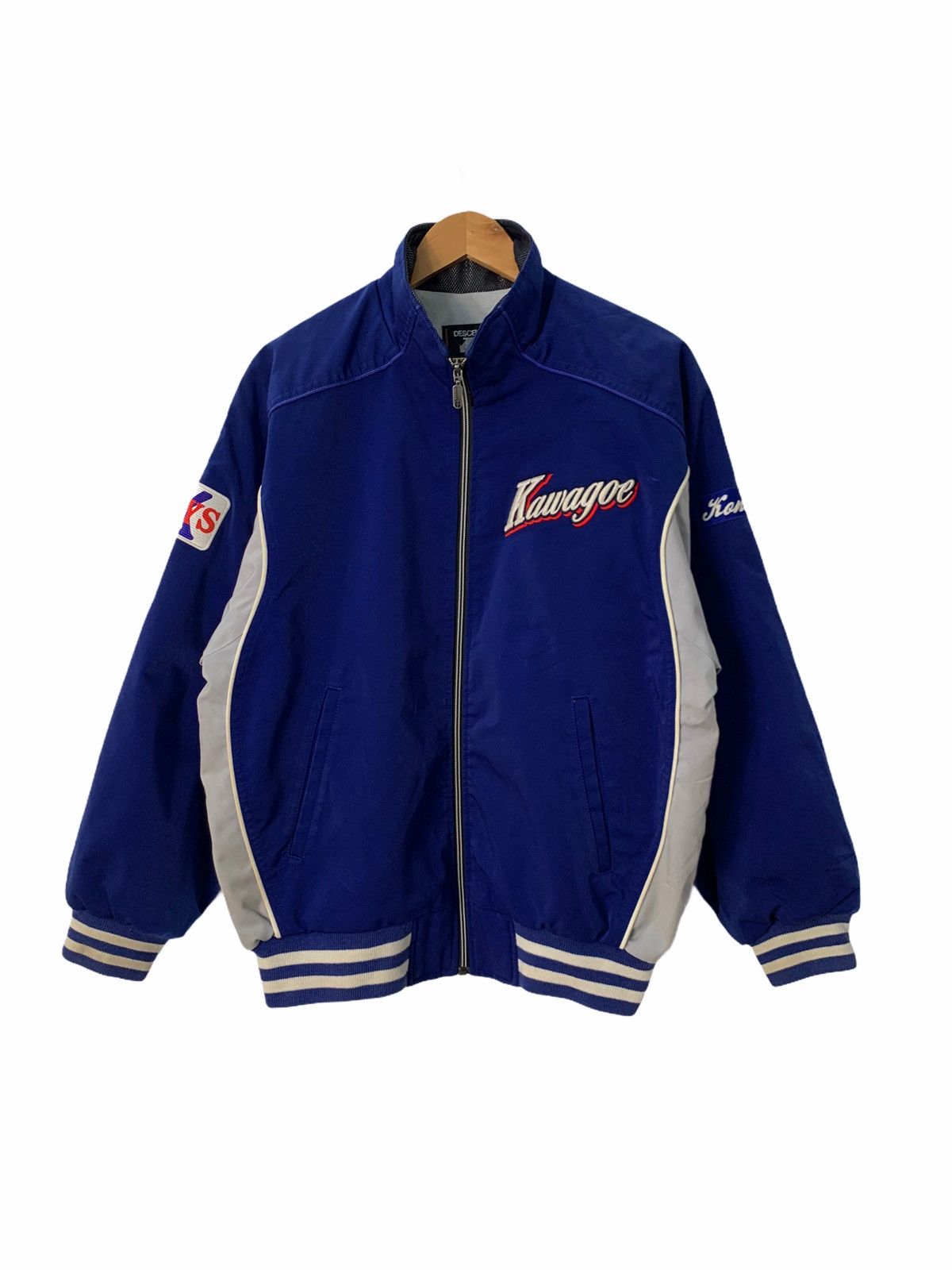 Japanese Descente Baseball Style Jacket Zipper Jacket