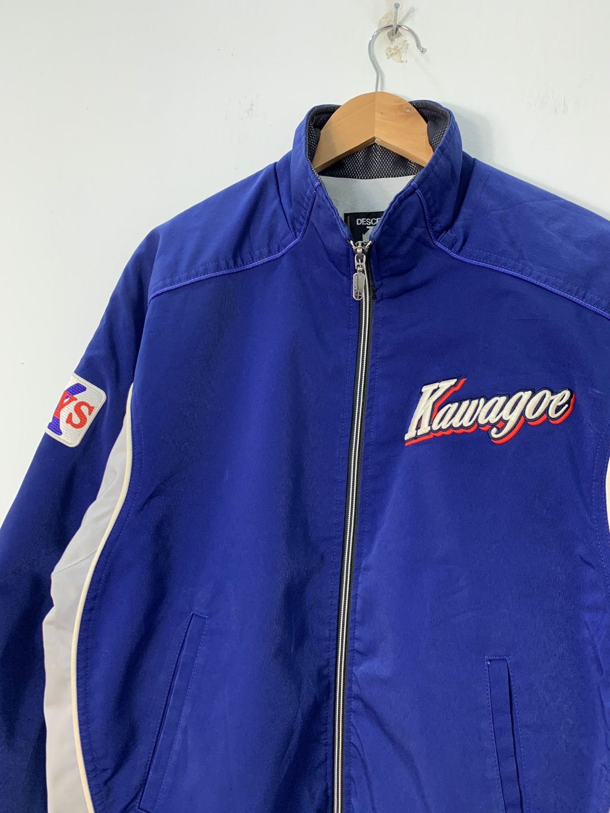 Japanese Descente Baseball Style Jacket Zipper Jacket