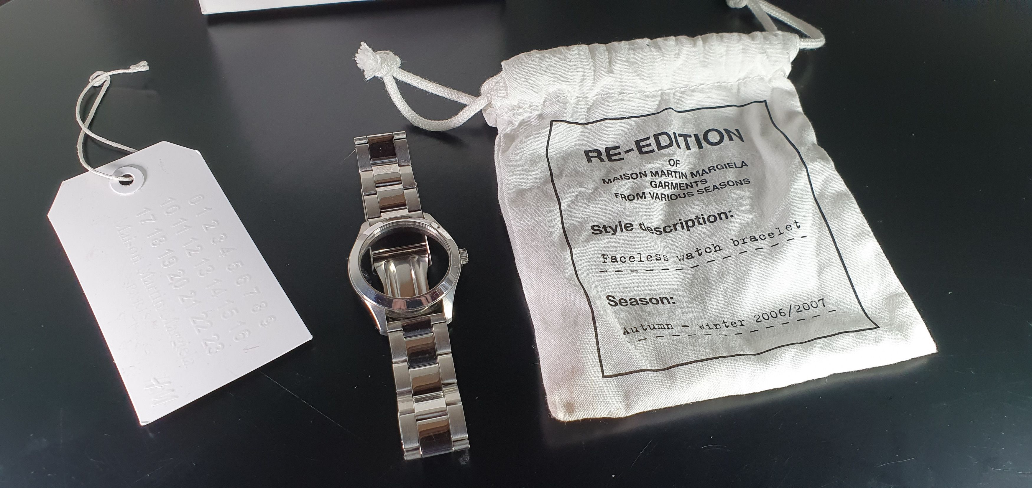 Margiela faceless watch deals