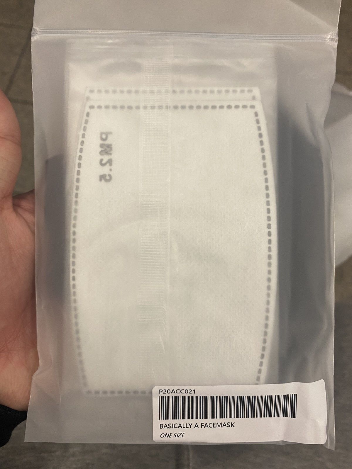 Palace Palace Basically A Facemask (Black) Size ONE SIZE - 2 Thumbnail