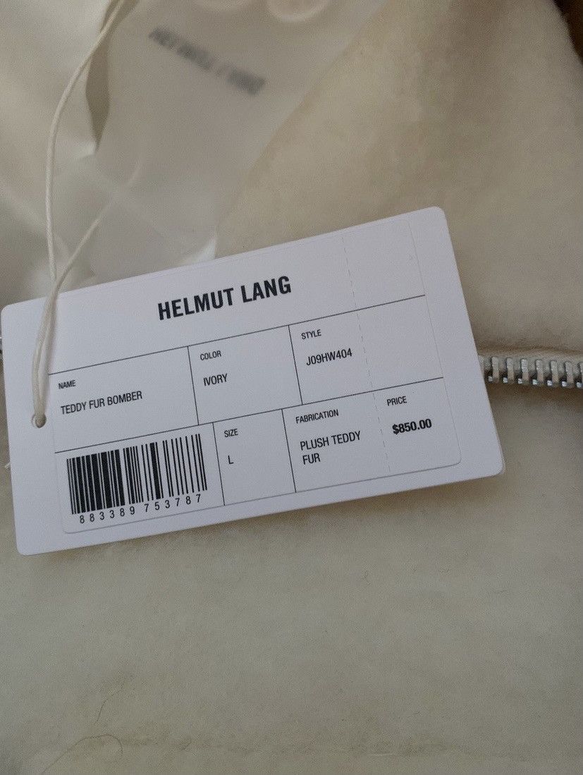 Helmut Lang Fleece Jacket Size US L / EU 52-54 / 3 - 5 Thumbnail