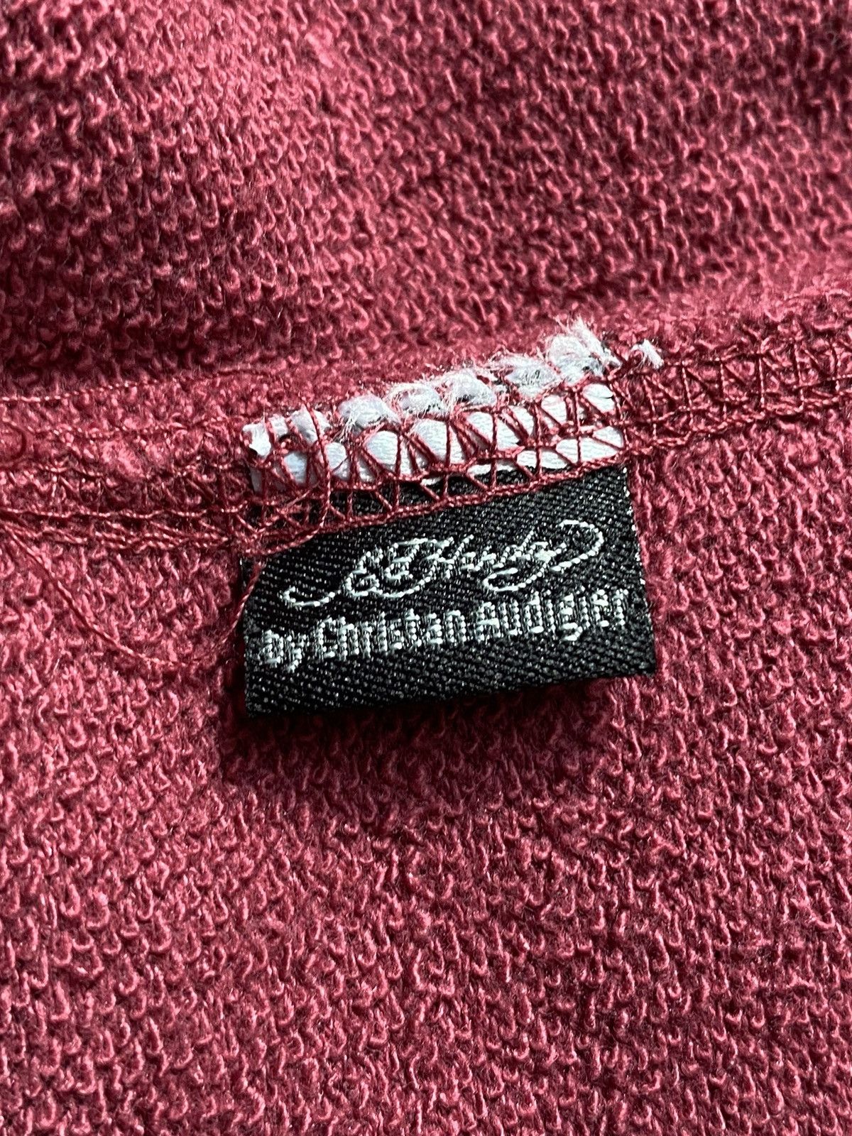 Christian Audigier × Ed Hardy × Vintage Ed hardy Christian audigier vtg y2k tiger patch zip hoodie Size US XL / EU 56 / 4 - 8 Thumbnail