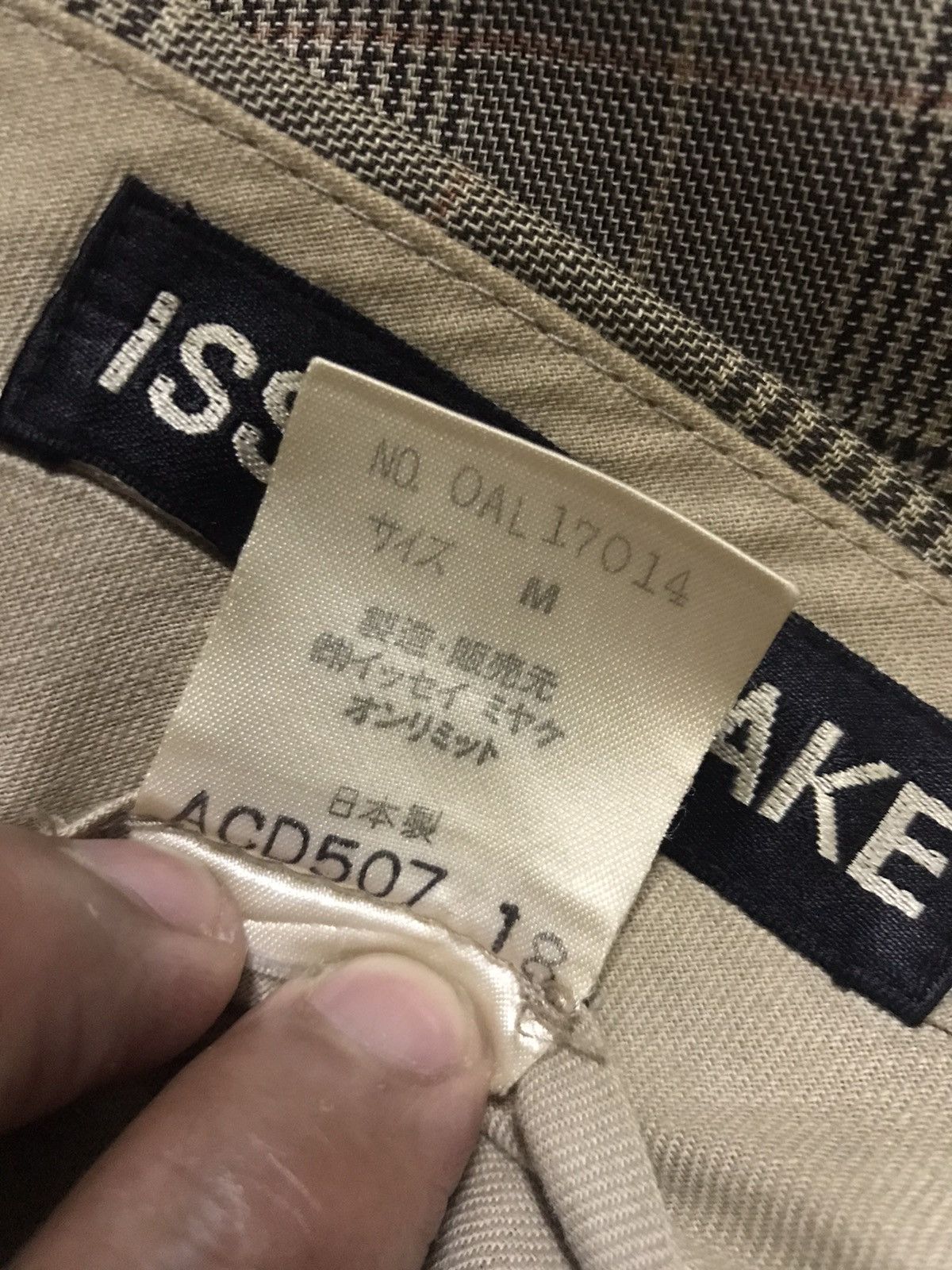 Issey Miyake 🔥Issey Miyake Plaids Pant Size US 30 / EU 46 - 13 Thumbnail