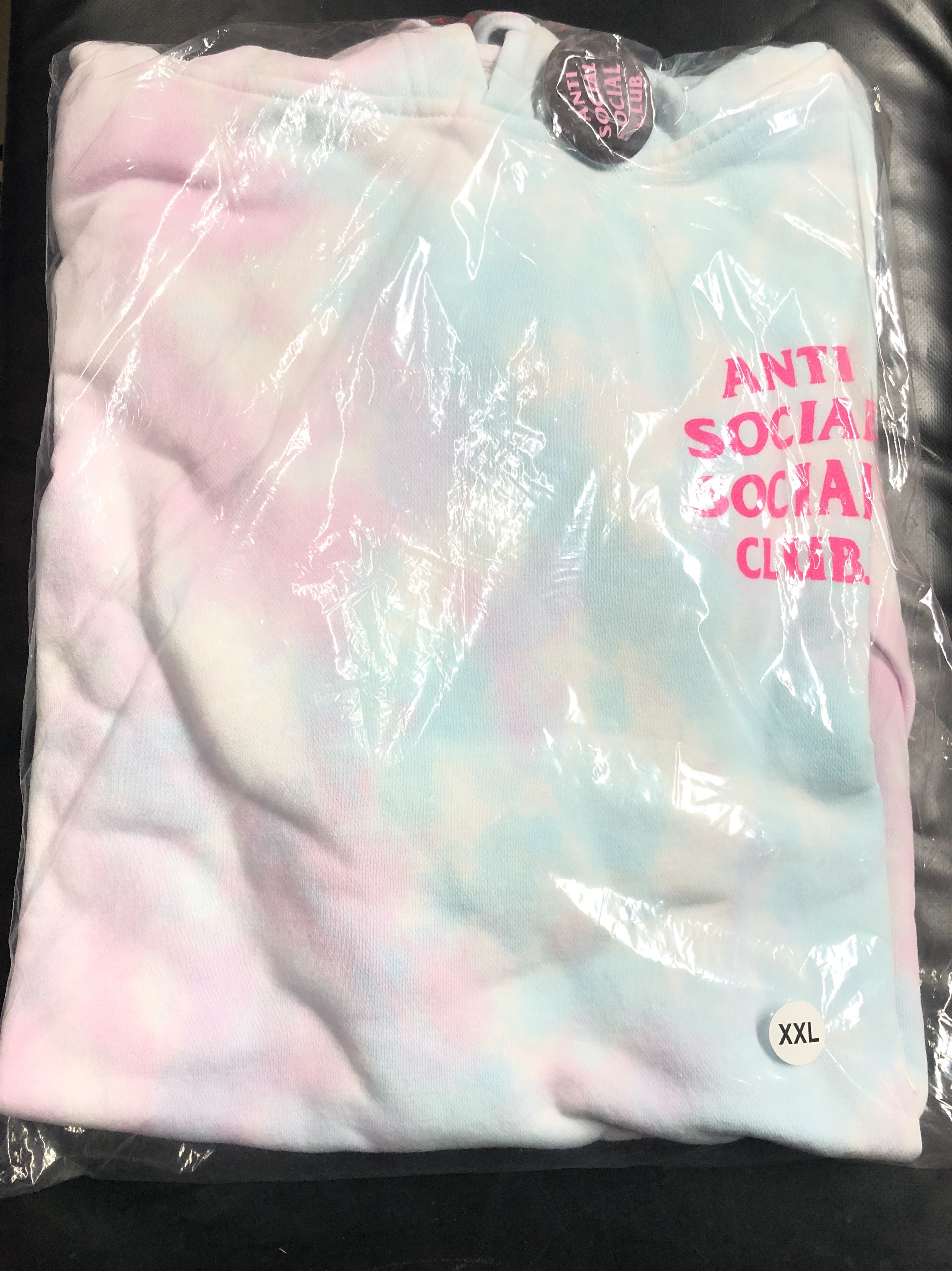 for cheap sale DS ASSC Pink Logo Ice Cream Paint Job Hoodie Kith ...