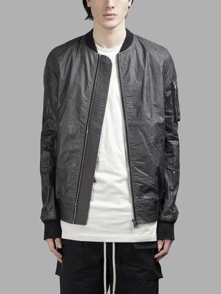 image of Rick Owens Drkshdw Bomber in Black, Men's (Size Small)