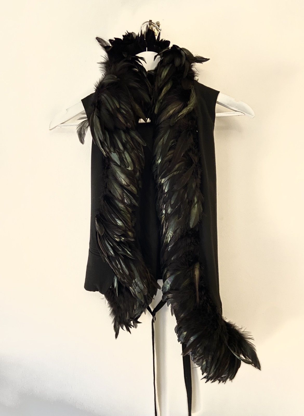 Ann Demeulemeester Ann Demeulemeester Archive F/W10 Feather Vest