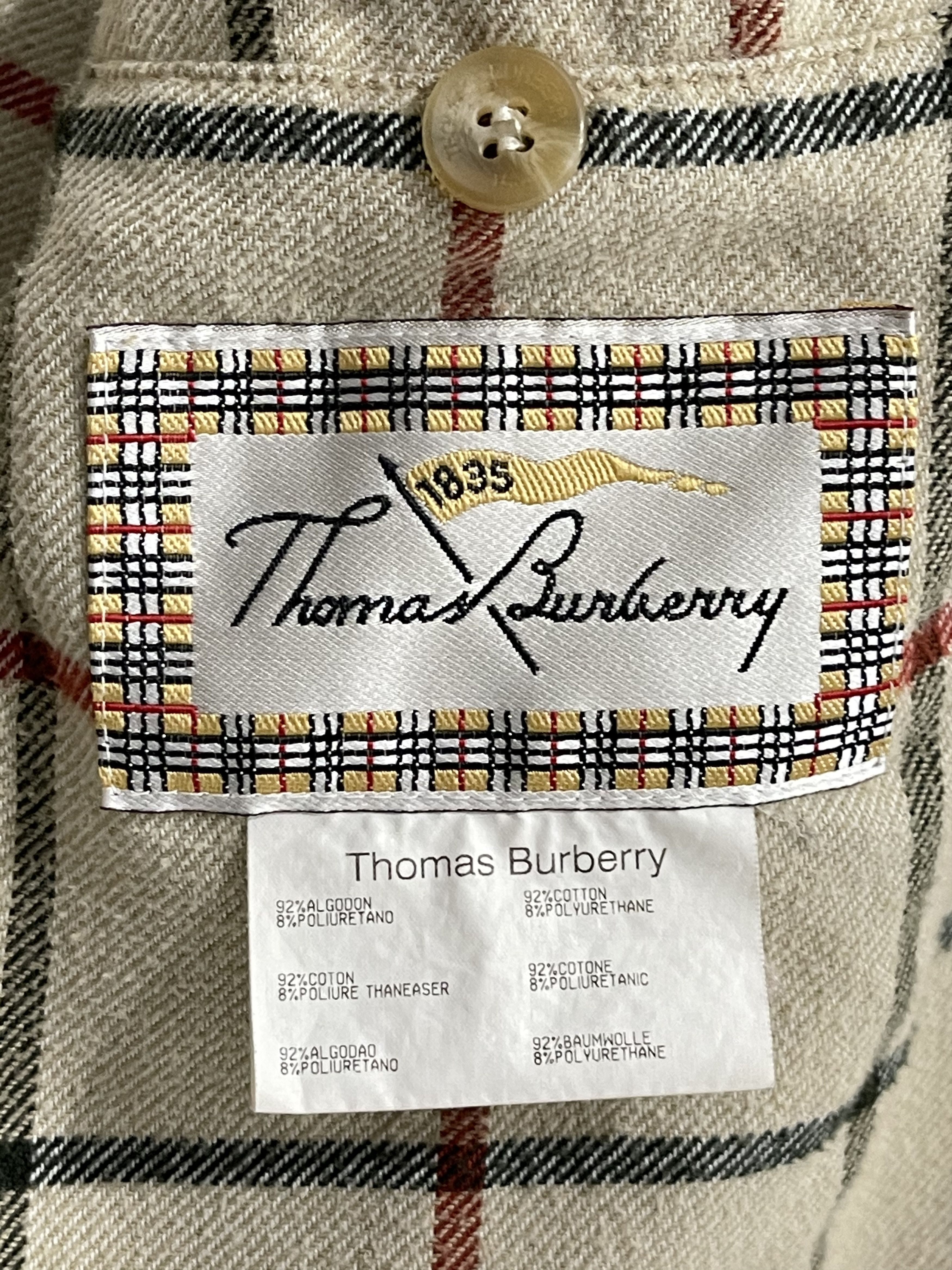 Burberry 🔥 Burberry tb parka kaki vintage down jacket L Size US XL / EU 56 / 4 - 13 Thumbnail