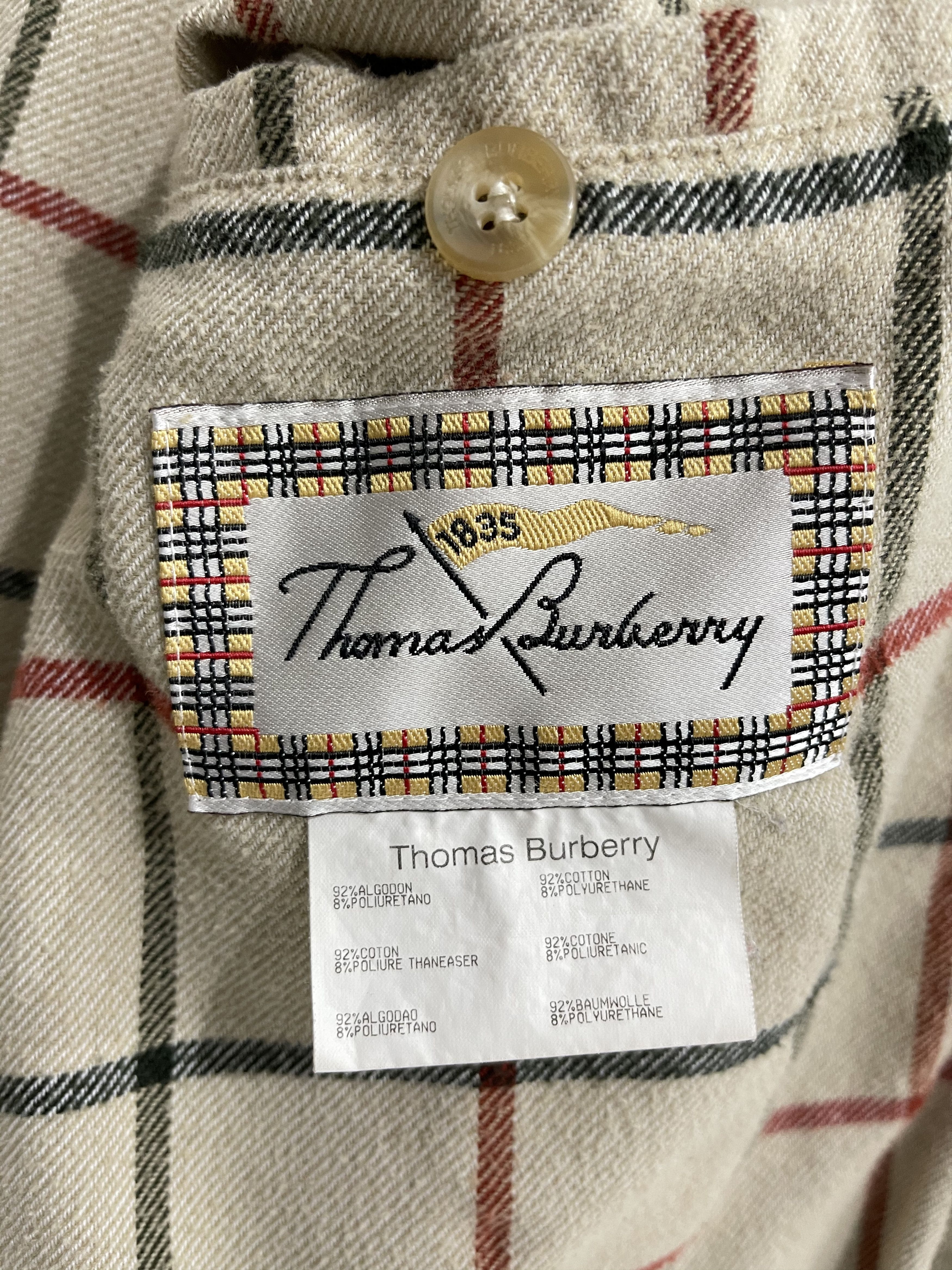 Burberry 🔥 Burberry tb parka kaki vintage down jacket L Size US XL / EU 56 / 4 - 12 Thumbnail