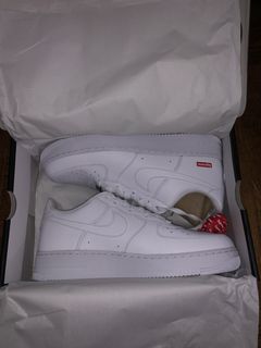 Supreme x Air Force 1 Low 'Box Logo - White' – Free Society Fashion Private  Limited