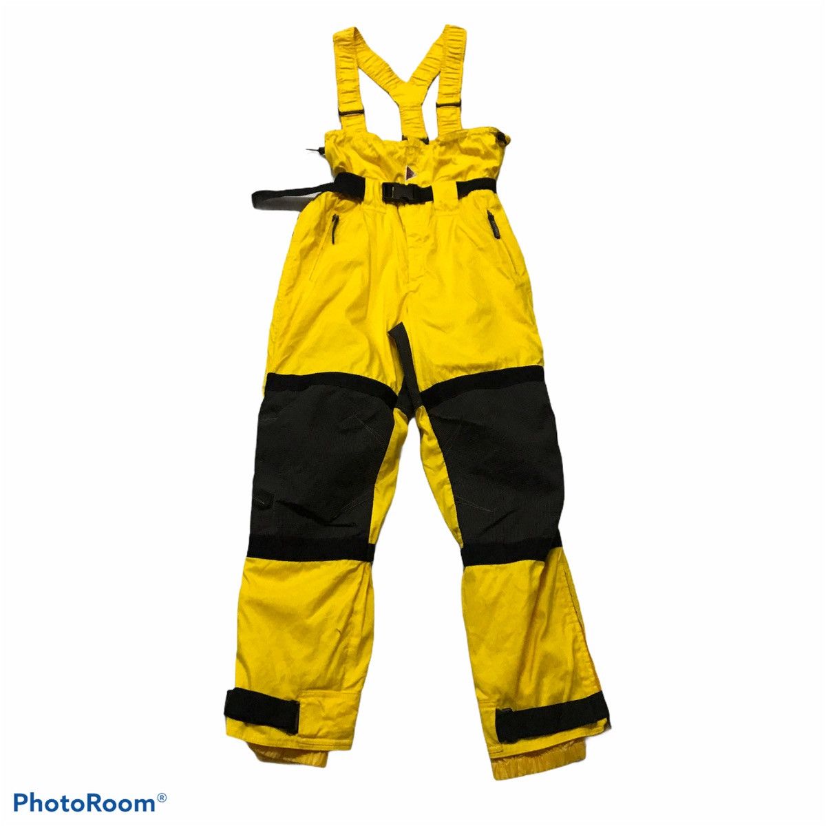 Descente ski yellow colour bondage overall