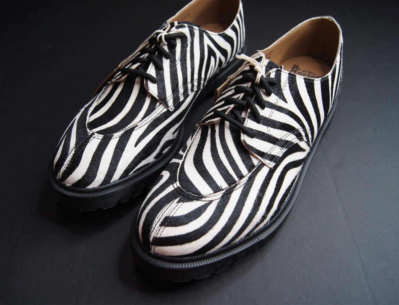 Supreme Supreme Dr. Martens Split Toe 5-Eye Zebra | Grailed