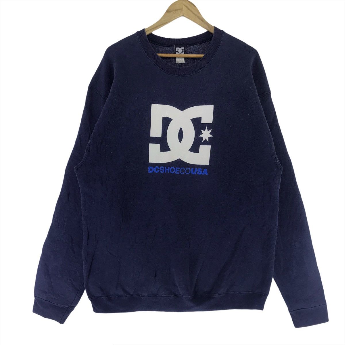 Other Dc Shoe Co Usa Printed Big Logo Sweatshirt Pullover Size US XL / EU 56 / 4 - 1 Thumbnail