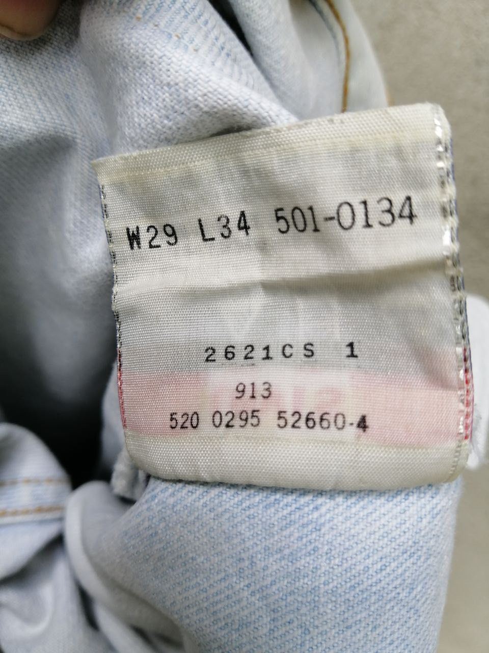 Levis Vintage 501 90s Denim