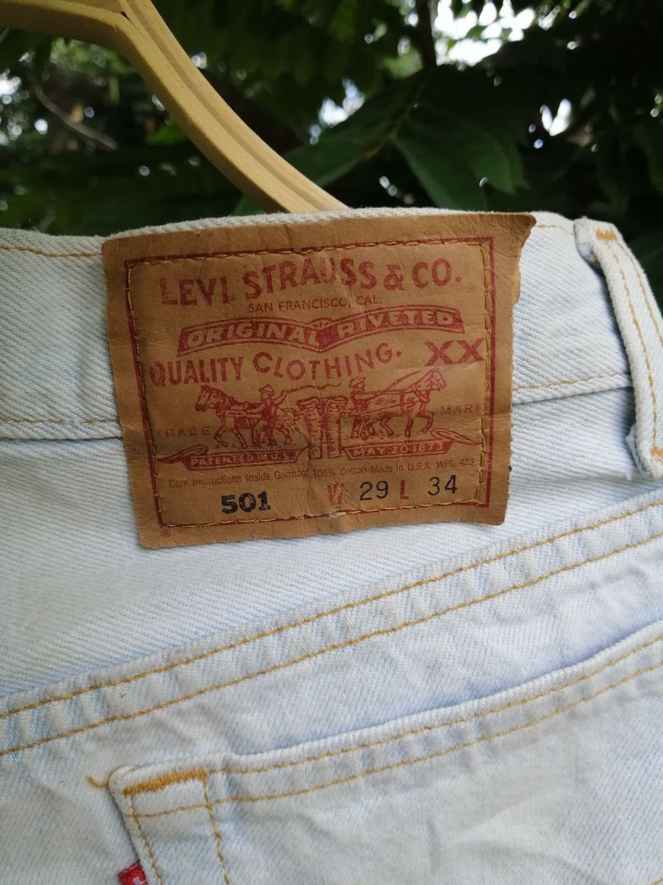 Levis Vintage 501 90s Denim