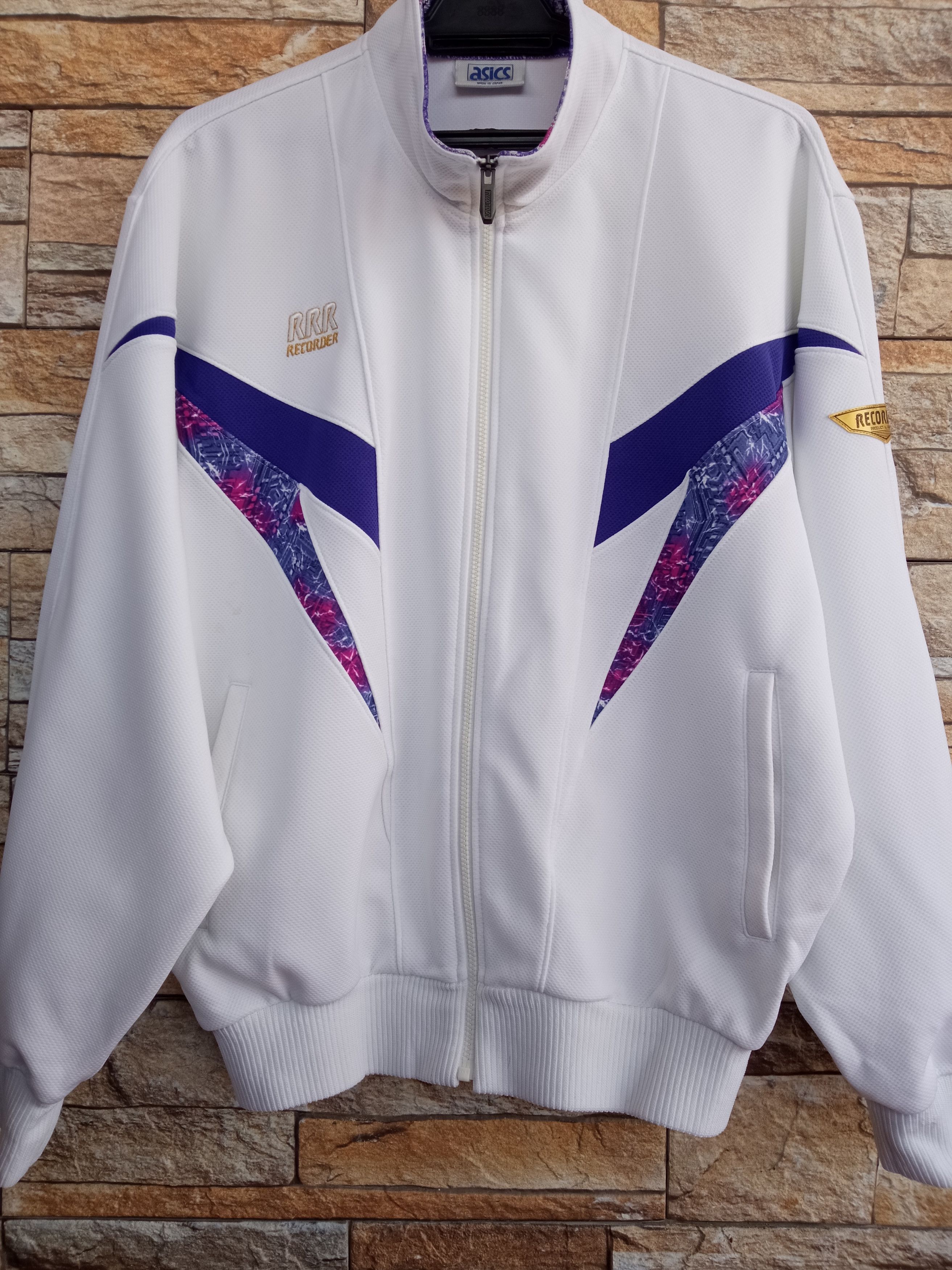 Vintage Vintage Asics RRR Recorder Jacket | Grailed