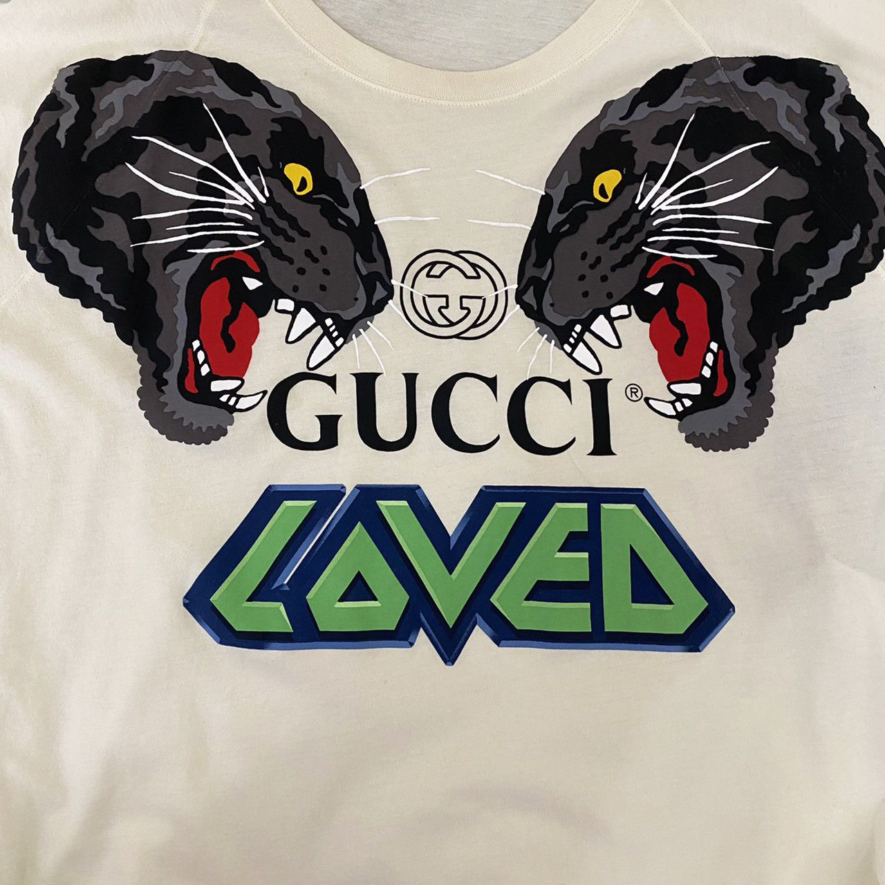 Gucci Loved factory Double Tiger Shirt