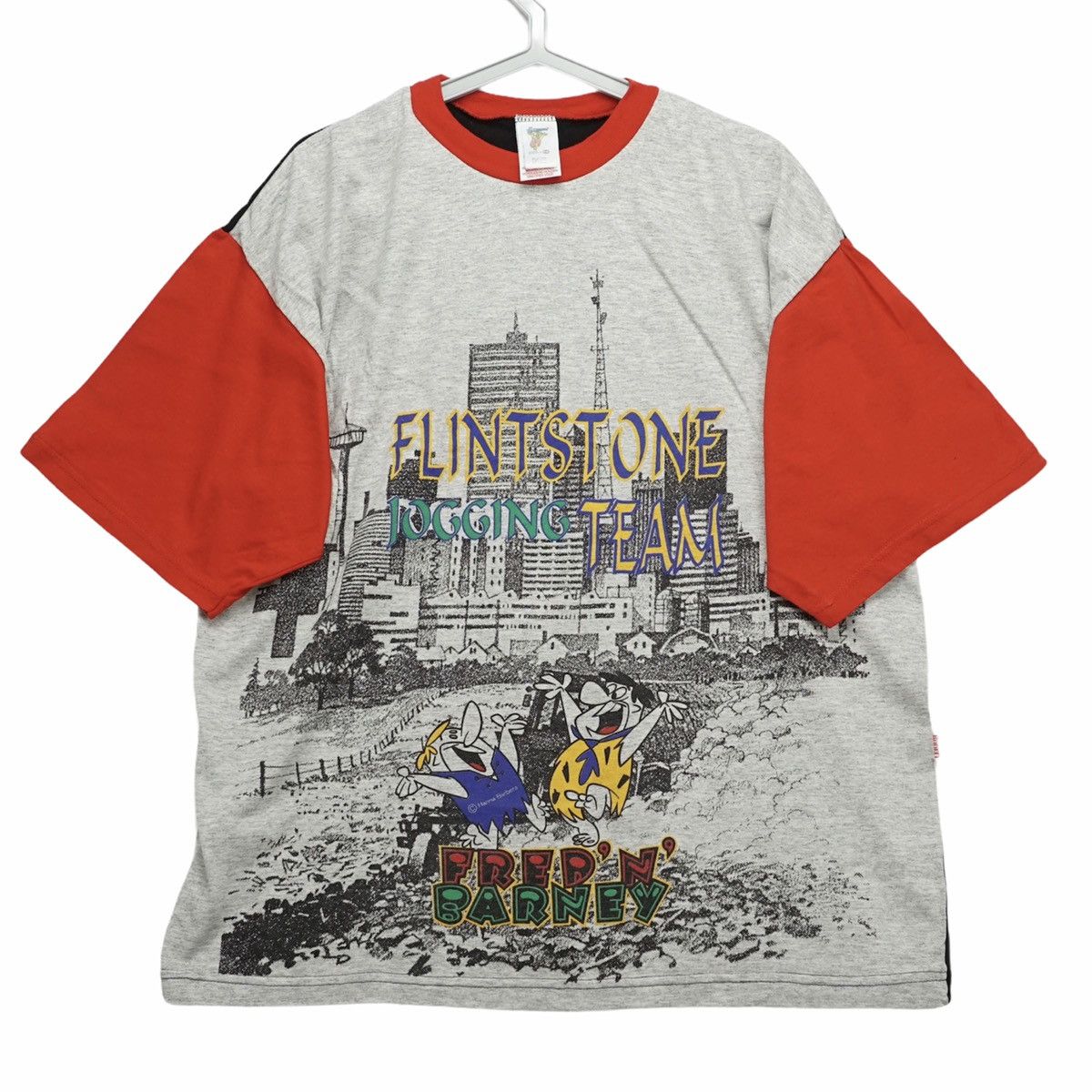 Vintage Vintage The Flintstones T-shirt Size US XL / EU 56 / 4 - 1 Thumbnail