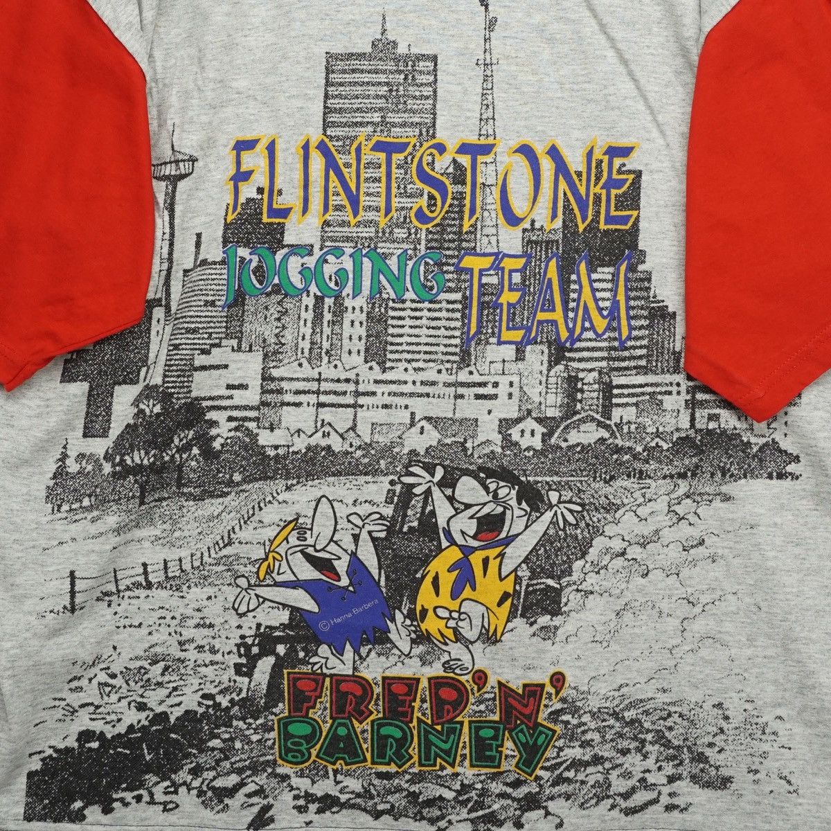 Vintage Vintage The Flintstones T-shirt Size US XL / EU 56 / 4 - 3 Thumbnail