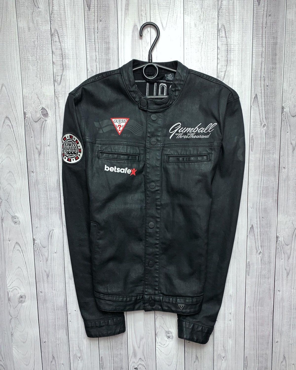 Denim Jacket Guess Logo