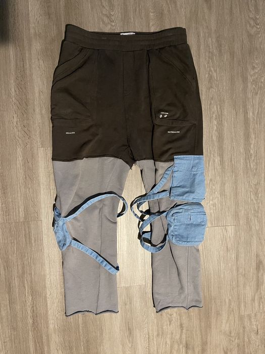 Number N ine C2h4 x number nine n9 Hybrid Sweatpants Grailed