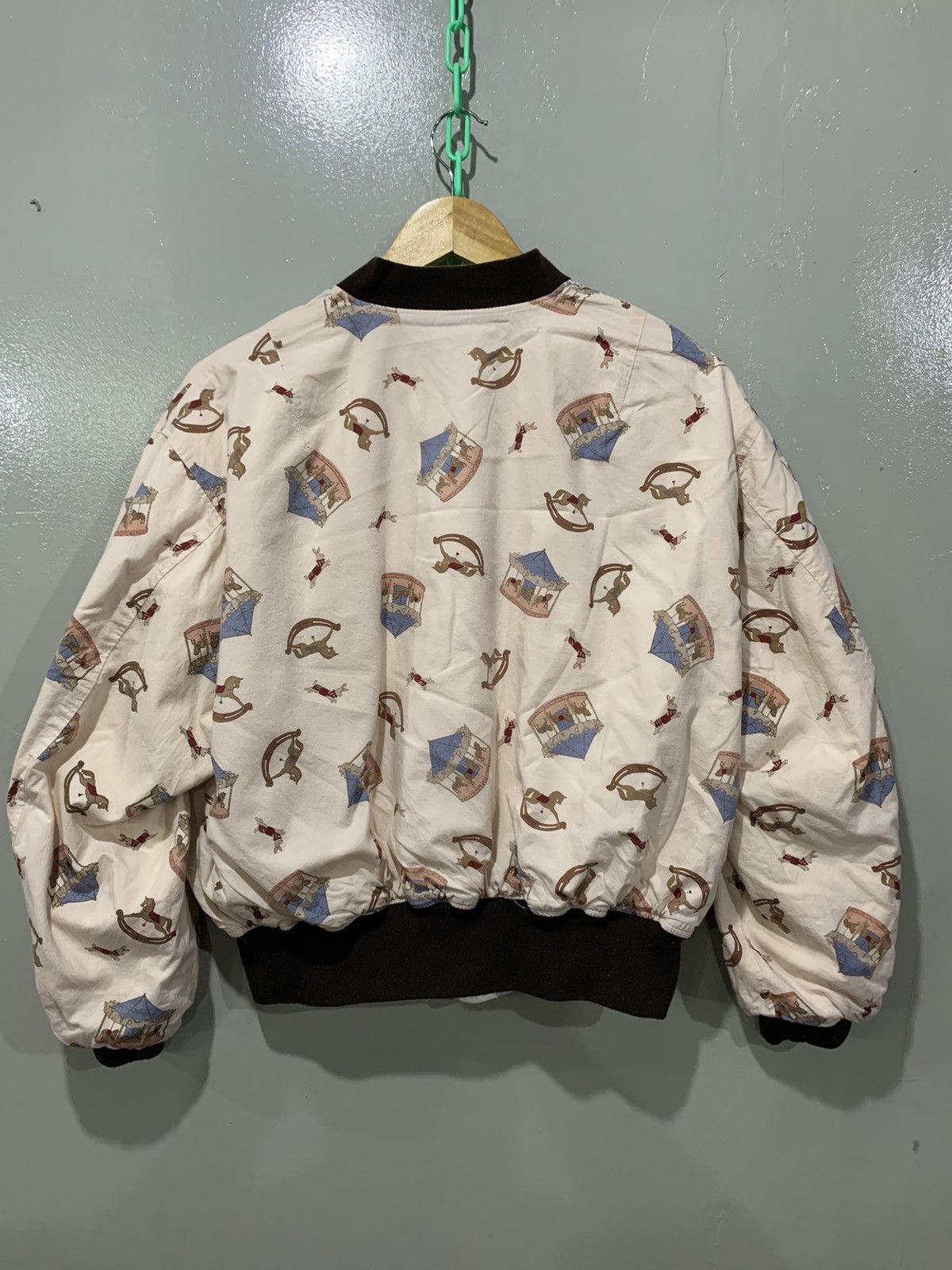 Japanese Brand × PPFM Peyton place reversible bomber jacket Size US S / EU 44-46 / 1 - 2 Thumbnail