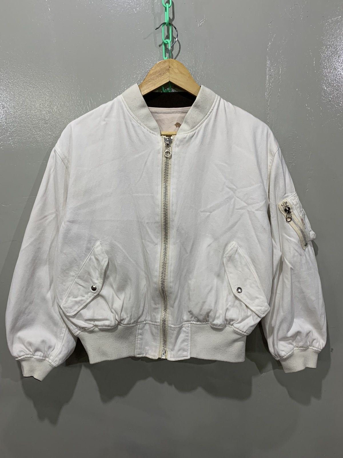 Japanese Brand × PPFM Peyton place reversible bomber jacket Size US S / EU 44-46 / 1 - 4 Thumbnail