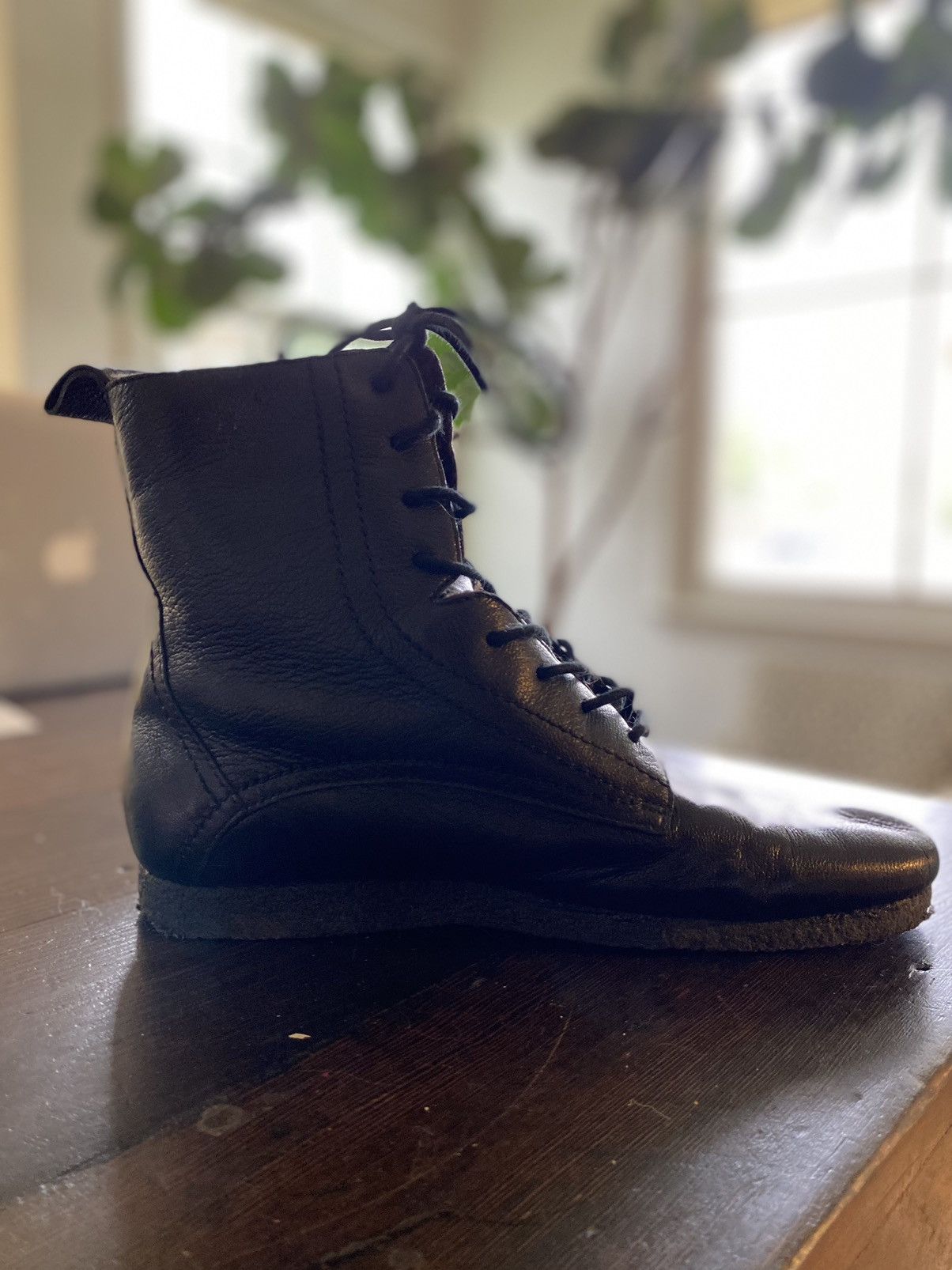 Creative Recreation Shearling lined Crepe Sole Riding Boot :: Rare 1/20 pairs! Size US 9 / EU 42 - 2 Thumbnail