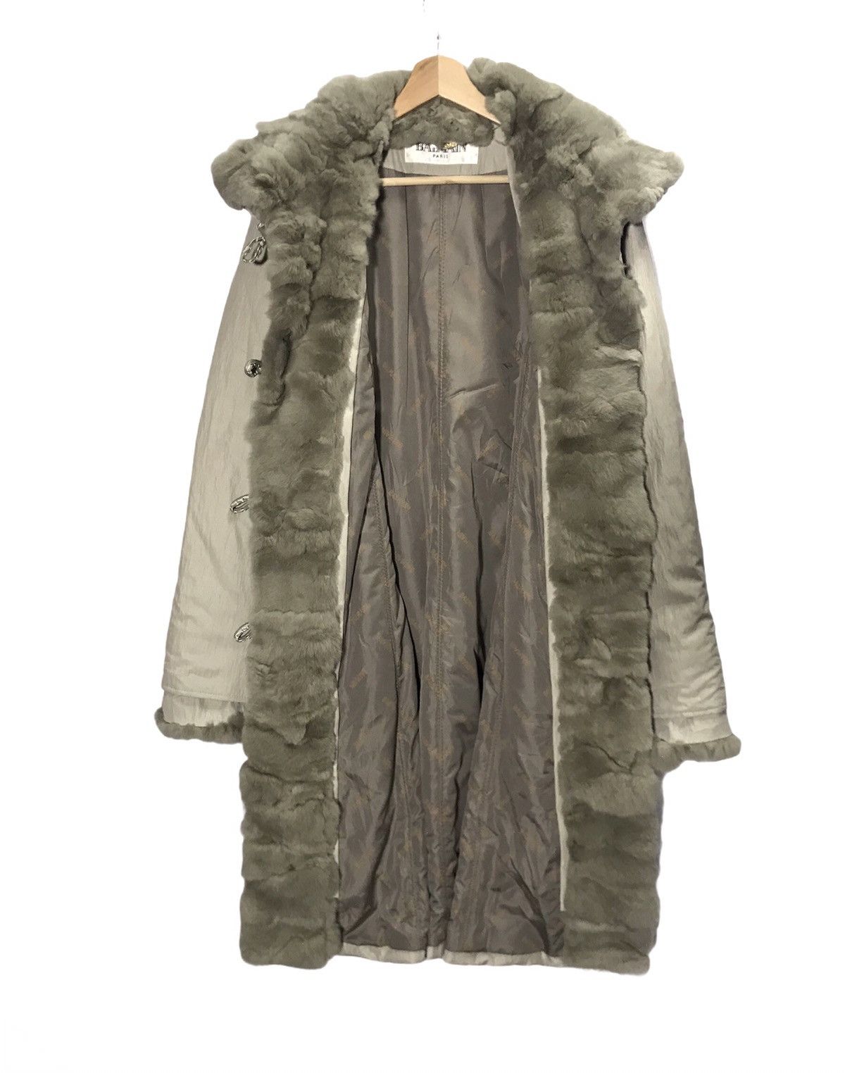 Balmain Balmain Fur Collar Overcoat Size US L / EU 52-54 / 3 - 8 Thumbnail