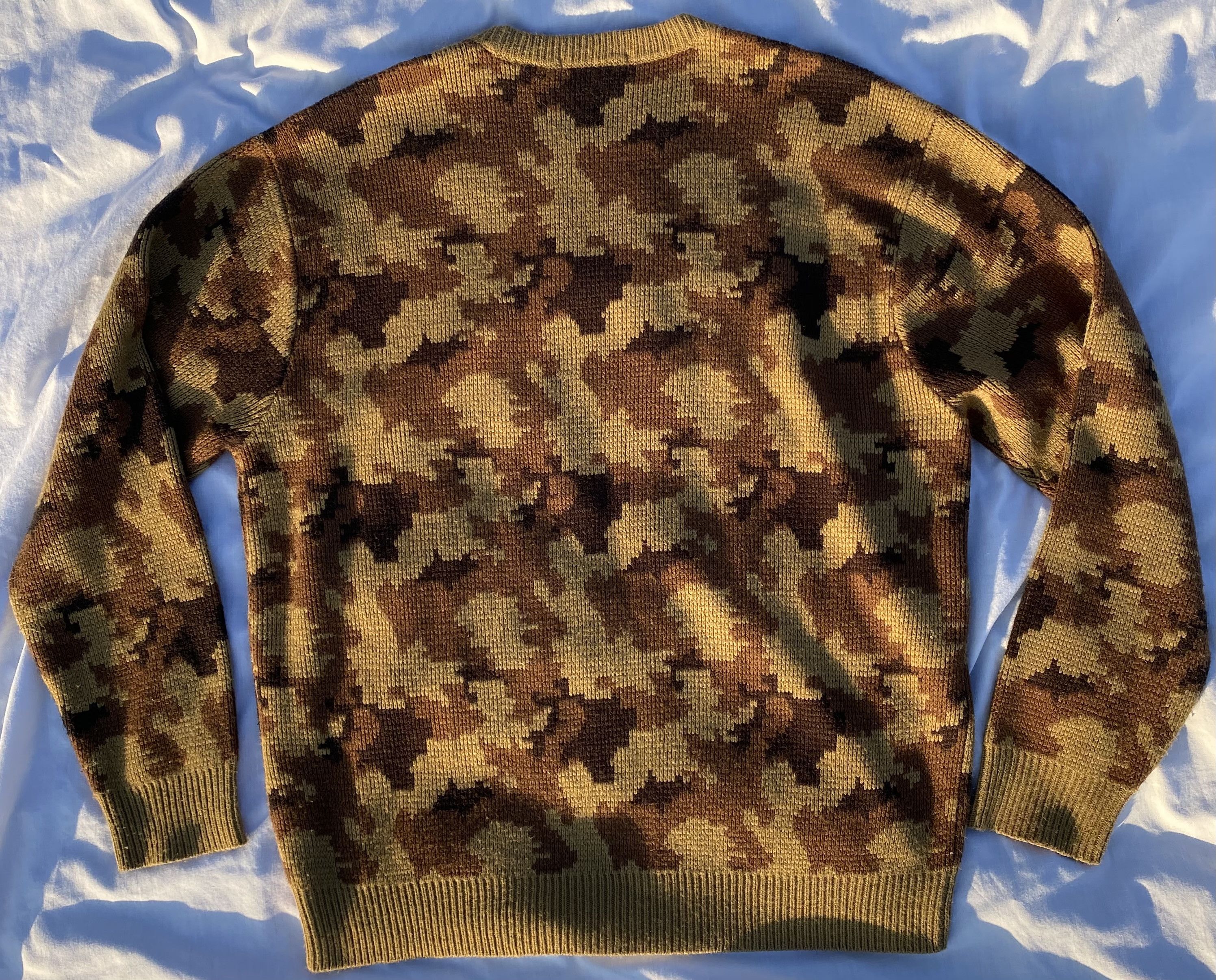 Supreme =STEAL= Supreme Brown Camo Sweater Size US M / EU 48-50 / 2 - 2 Thumbnail
