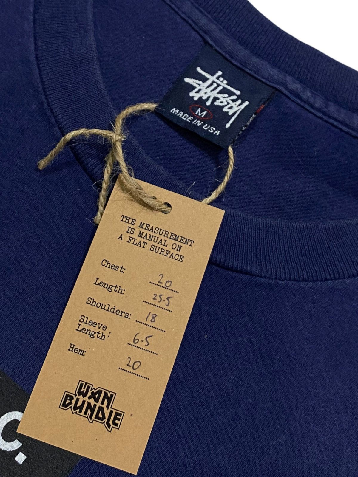 Stussy × Vintage Vintage Stussy Box Logo SCC made in USA Size US M / EU 48-50 / 2 - 3 Thumbnail