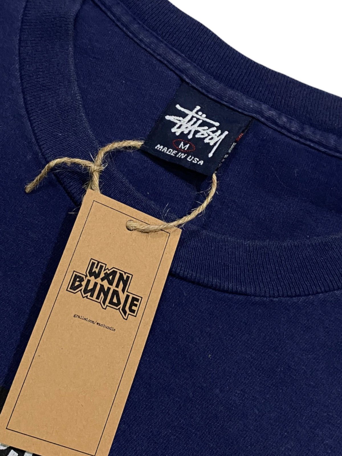 Stussy × Vintage Vintage Stussy Box Logo SCC made in USA Size US M / EU 48-50 / 2 - 2 Thumbnail